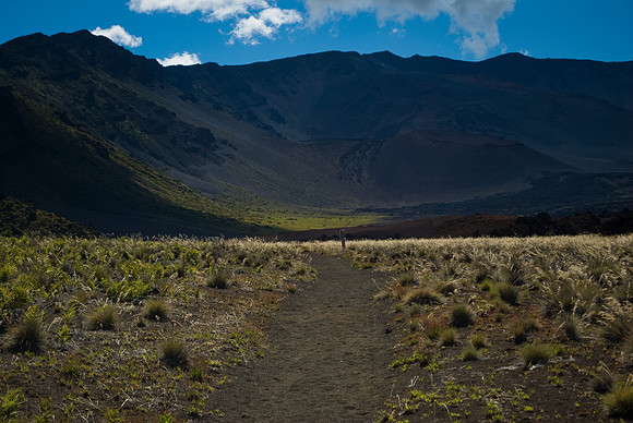 Outside Kapalauoa Cabin - Halaeakala, Maui | Pono Images