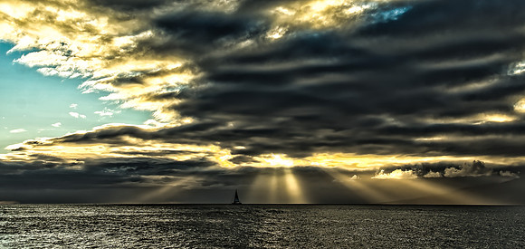 Sunbeam Sunset